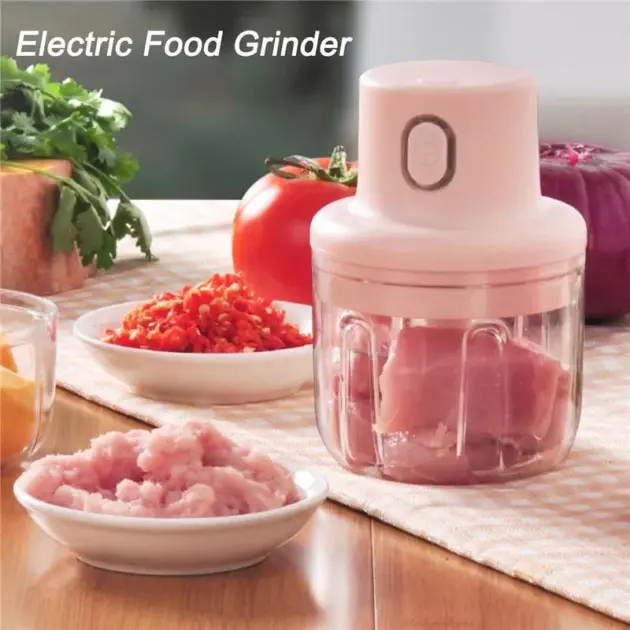 Wireless Rechargeable Electric Chopper