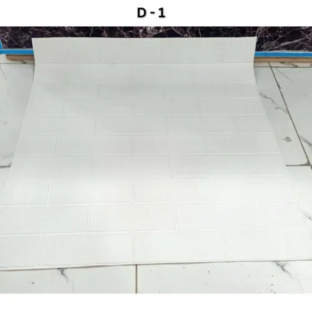 Sale new 3D Brick Design Self-Adhesive Waterproof Foam Sheet 3D